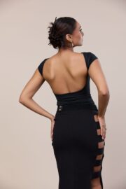 Backless top - Black - Image 2