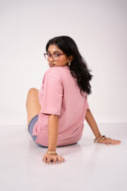 Queen of Hearts T- shirt Pink - Image 4