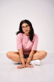 Queen of Hearts T- shirt Pink - Image 3