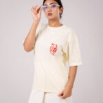 Queen of Hearts T-Shirt Yellow