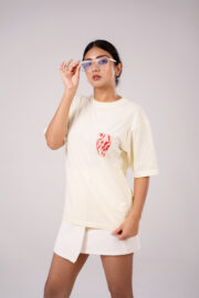 Queen of Hearts T-Shirt Yellow